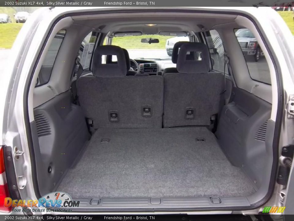 2002 Suzuki XL7 4x4 Silky Silver Metallic / Gray Photo #13