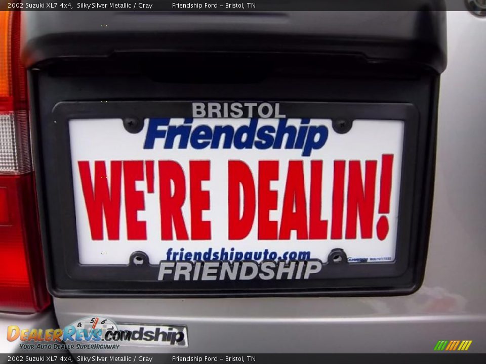 2002 Suzuki XL7 4x4 Silky Silver Metallic / Gray Photo #14