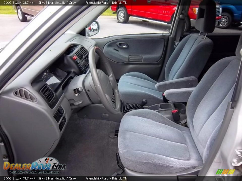 Gray Interior - 2002 Suzuki XL7 4x4 Photo #15