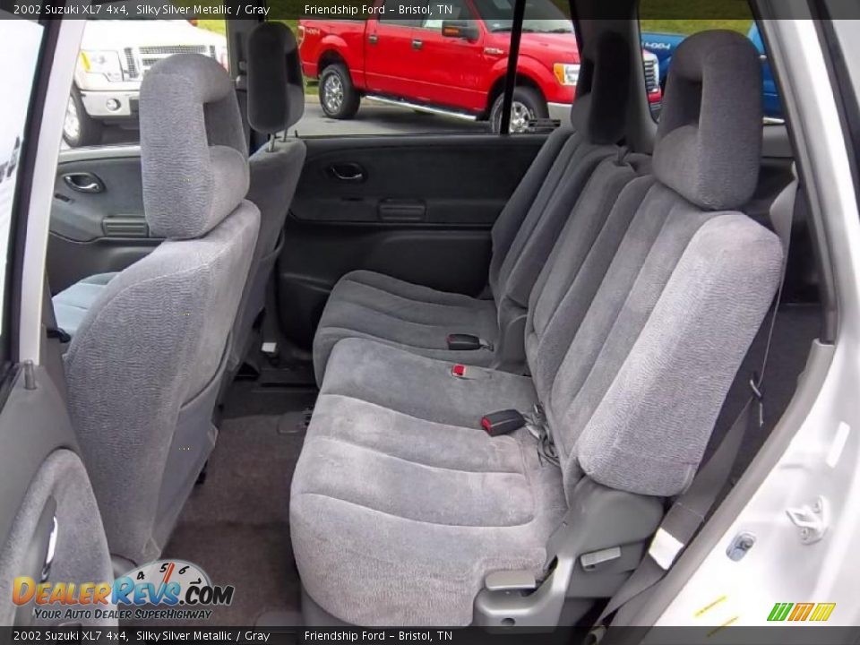 Gray Interior - 2002 Suzuki XL7 4x4 Photo #18
