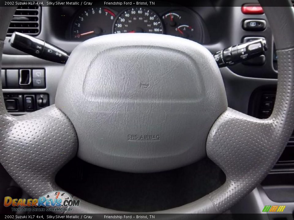 2002 Suzuki XL7 4x4 Silky Silver Metallic / Gray Photo #28