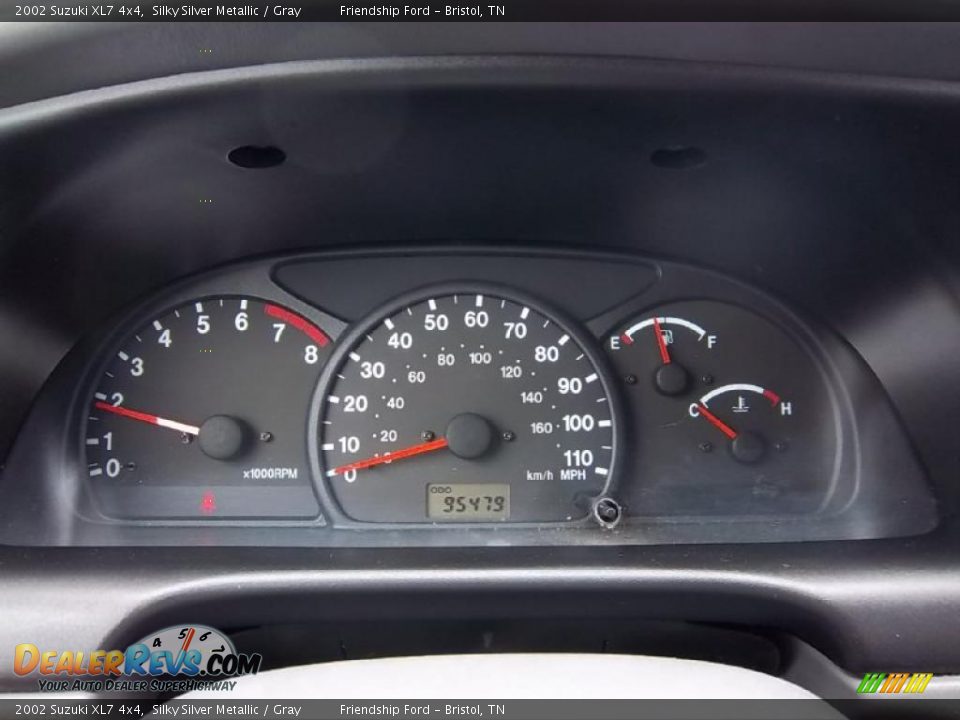 2002 Suzuki XL7 4x4 Gauges Photo #29