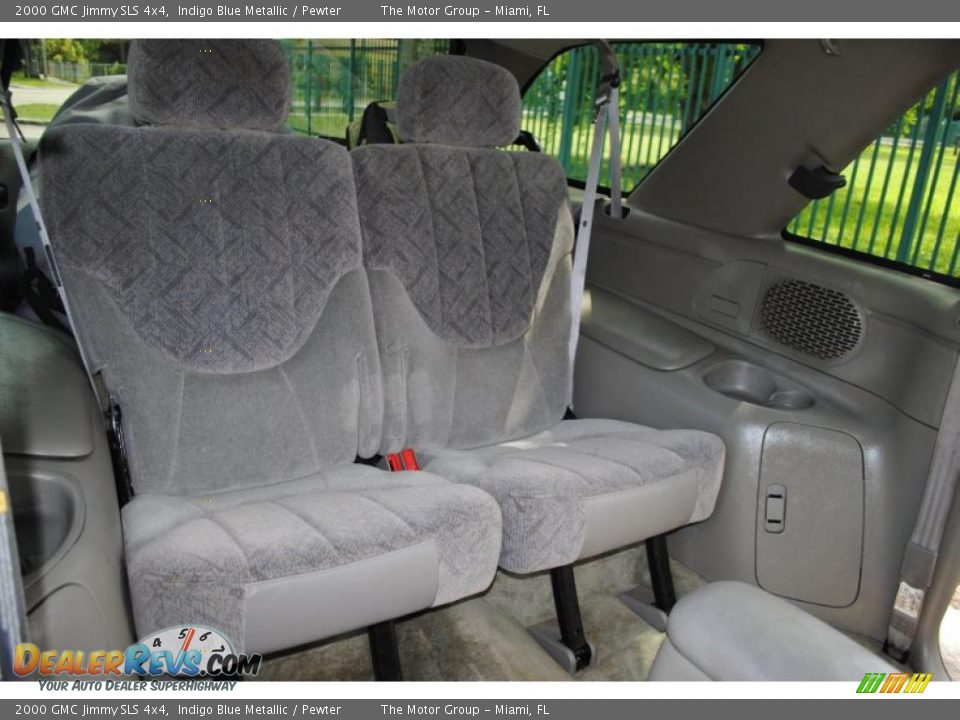 Pewter Interior - 2000 GMC Jimmy SLS 4x4 Photo #34