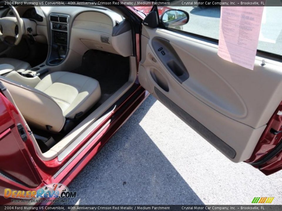 Door Panel of 2004 Ford Mustang V6 Convertible Photo #13