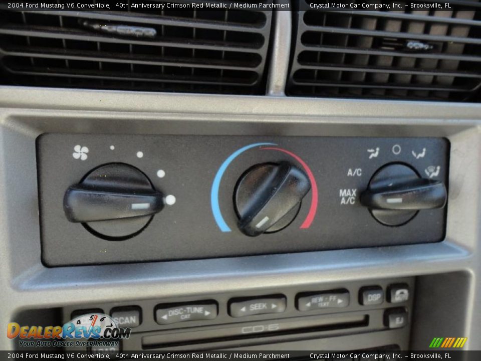 Controls of 2004 Ford Mustang V6 Convertible Photo #27