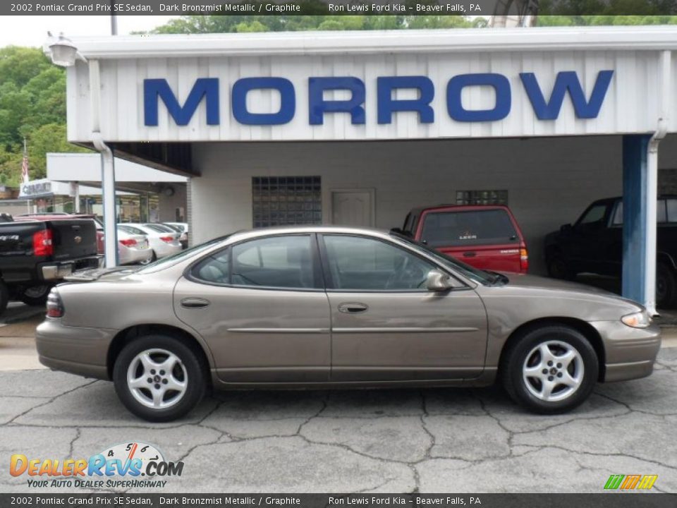 2002 Pontiac Grand Prix SE Sedan Dark Bronzmist Metallic / Graphite Photo #1