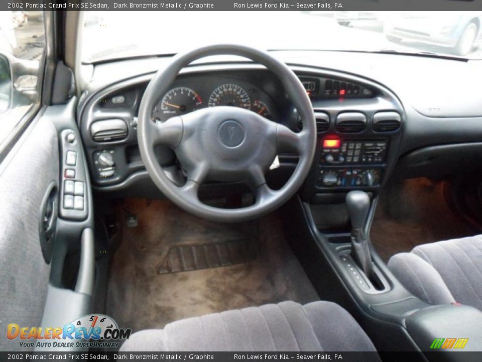 Graphite Interior 2002 Pontiac Grand Prix Se Sedan Photo