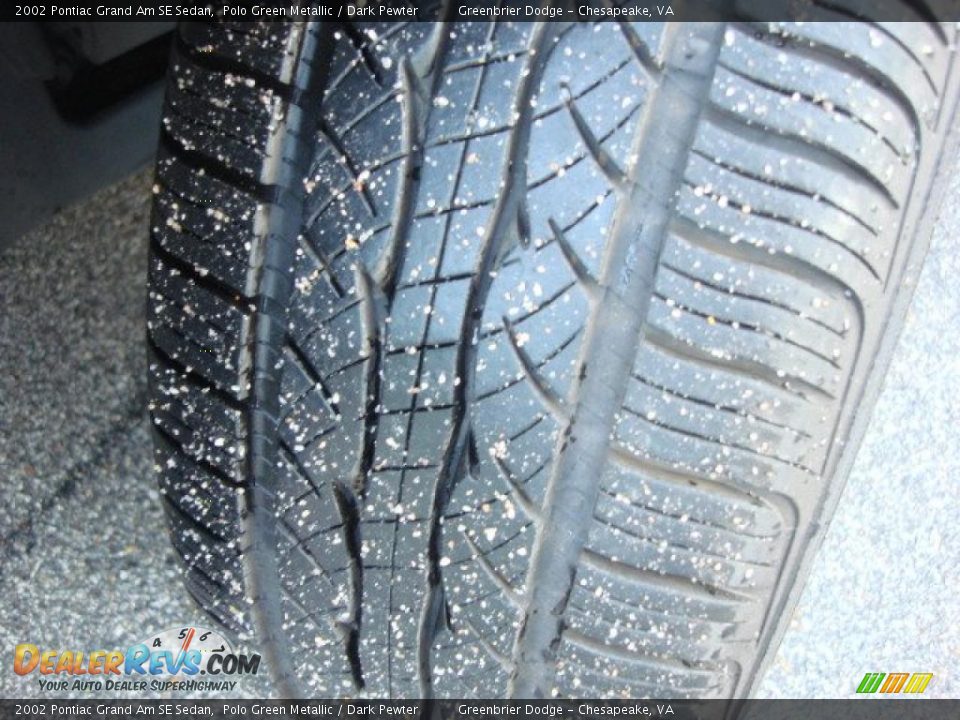 2002 Pontiac Grand Am SE Sedan Polo Green Metallic / Dark Pewter Photo #15