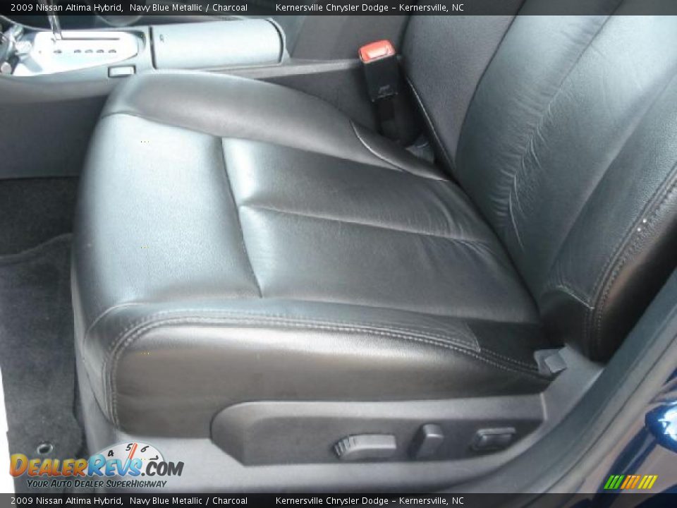 2009 Nissan Altima Hybrid Navy Blue Metallic / Charcoal Photo #10