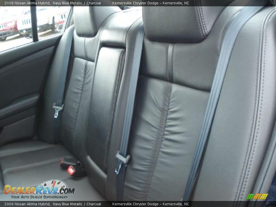 2009 Nissan Altima Hybrid Navy Blue Metallic / Charcoal Photo #11