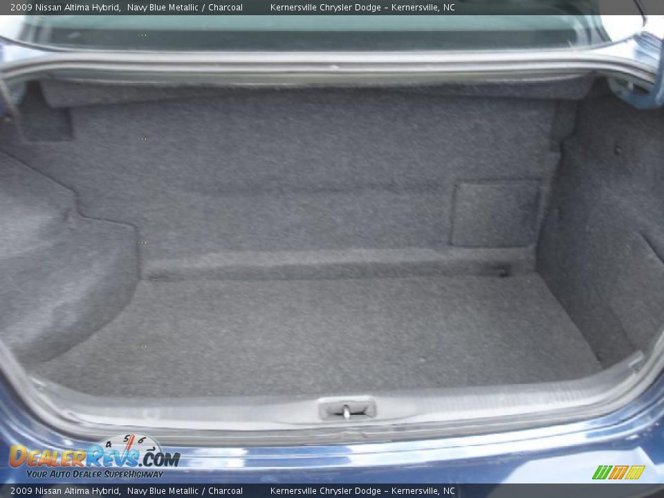2009 Nissan Altima Hybrid Navy Blue Metallic / Charcoal Photo #13