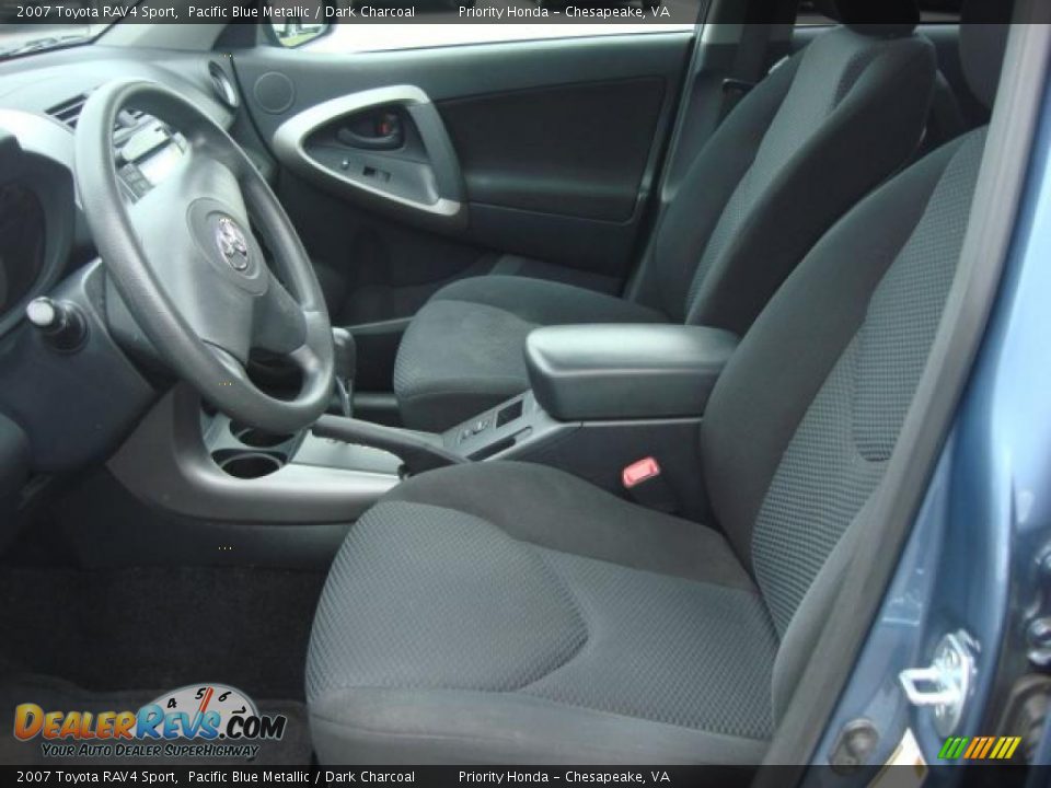 Dark Charcoal Interior - 2007 Toyota RAV4 Sport Photo #8