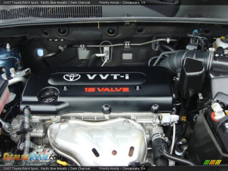 2007 Toyota RAV4 Sport 2.4 Liter DOHC 16-Valve VVT-i 4 Cylinder Engine Photo #18