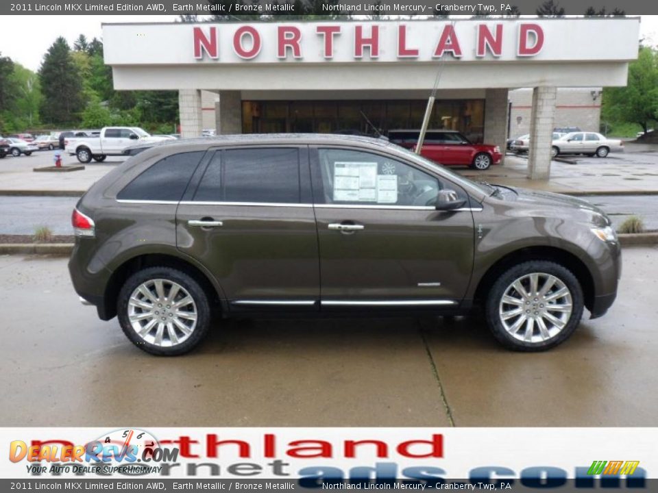 2011 Lincoln MKX Limited Edition AWD Earth Metallic / Bronze Metallic Photo #1