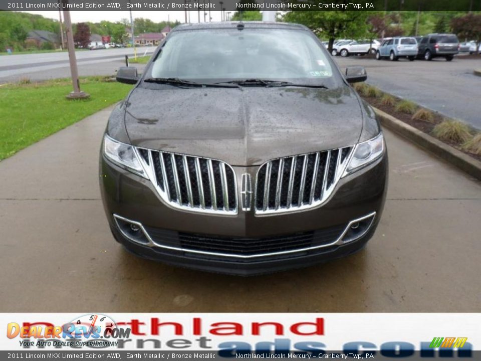 2011 Lincoln MKX Limited Edition AWD Earth Metallic / Bronze Metallic Photo #3