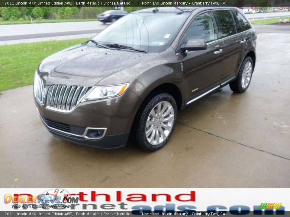 2011 Lincoln MKX Limited Edition AWD Earth Metallic / Bronze Metallic Photo #4