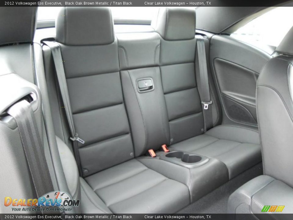 Titan Black Interior - 2012 Volkswagen Eos Executive Photo #14