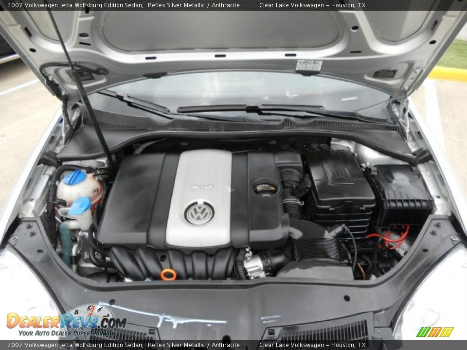 2007 Volkswagen Jetta Wolfsburg Edition Sedan Reflex Silver Metallic / Anthracite Photo #9