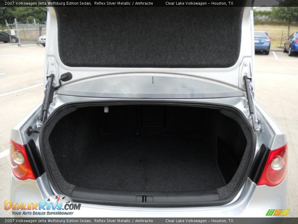 2007 Volkswagen Jetta Wolfsburg Edition Sedan Reflex Silver Metallic / Anthracite Photo #10