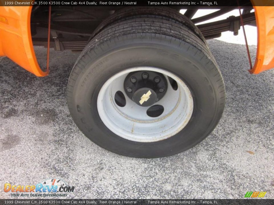1999 Chevrolet C/K 3500 K3500 Crew Cab 4x4 Dually Wheel Photo #16