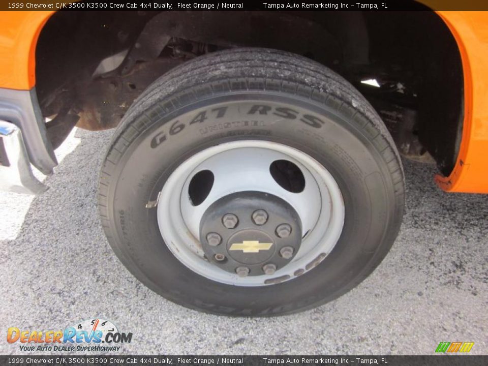 1999 Chevrolet C/K 3500 K3500 Crew Cab 4x4 Dually Wheel Photo #17