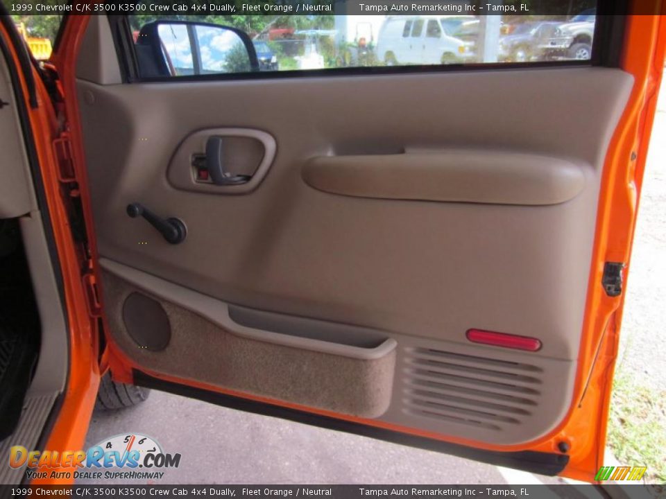 Door Panel of 1999 Chevrolet C/K 3500 K3500 Crew Cab 4x4 Dually Photo #21