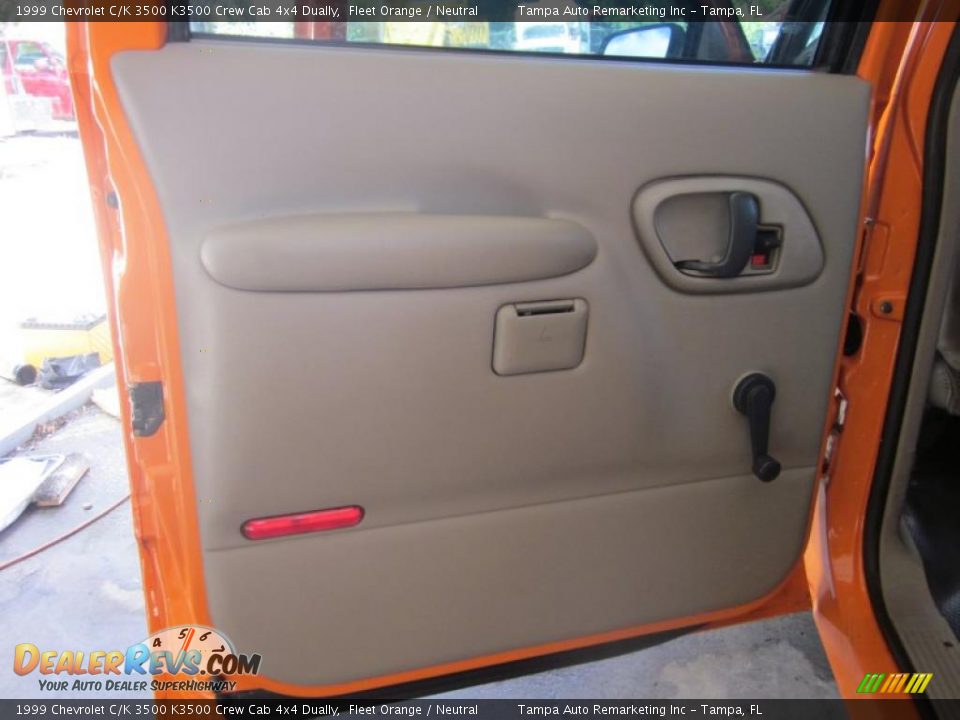Door Panel of 1999 Chevrolet C/K 3500 K3500 Crew Cab 4x4 Dually Photo #22