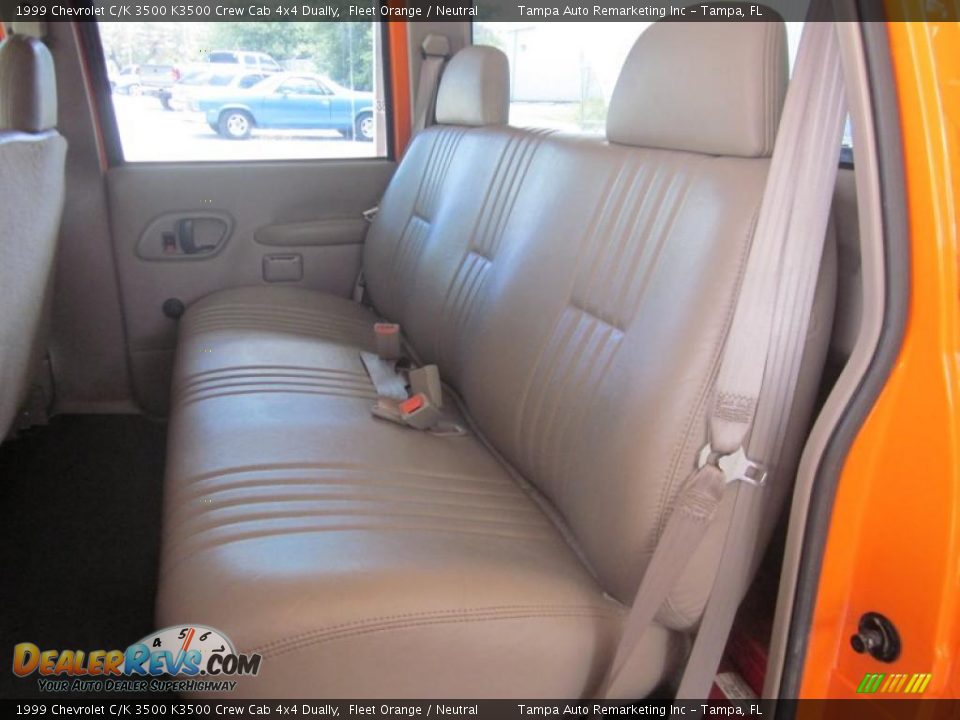 Neutral Interior - 1999 Chevrolet C/K 3500 K3500 Crew Cab 4x4 Dually Photo #25