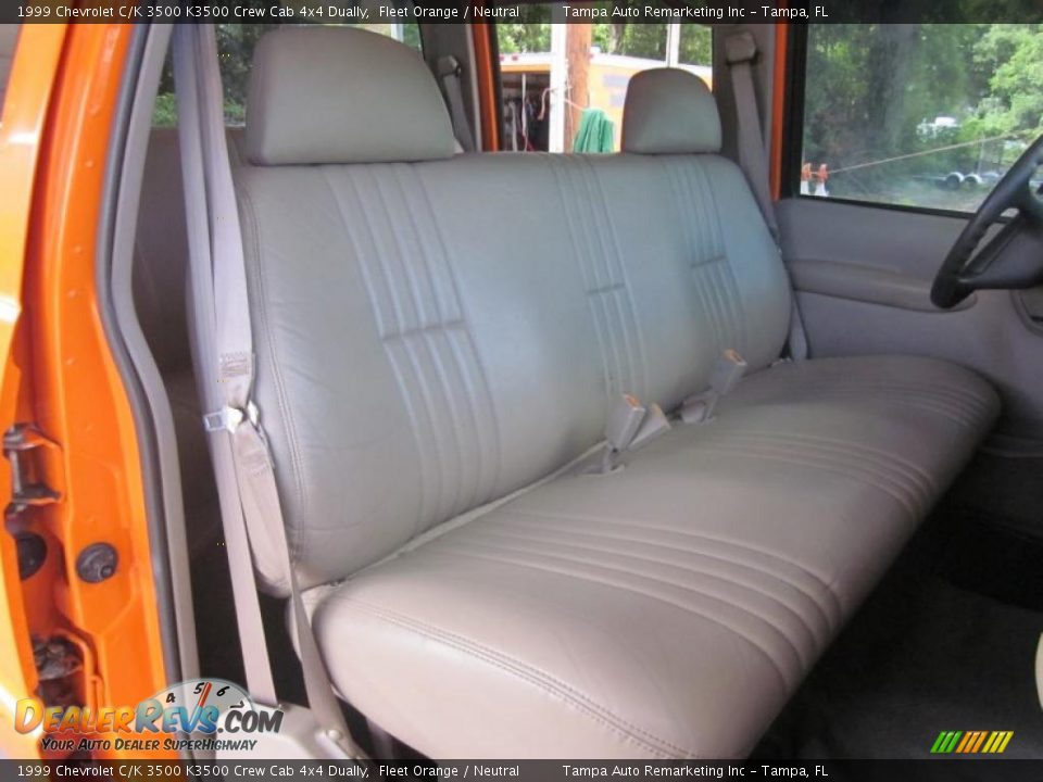 Neutral Interior - 1999 Chevrolet C/K 3500 K3500 Crew Cab 4x4 Dually Photo #28