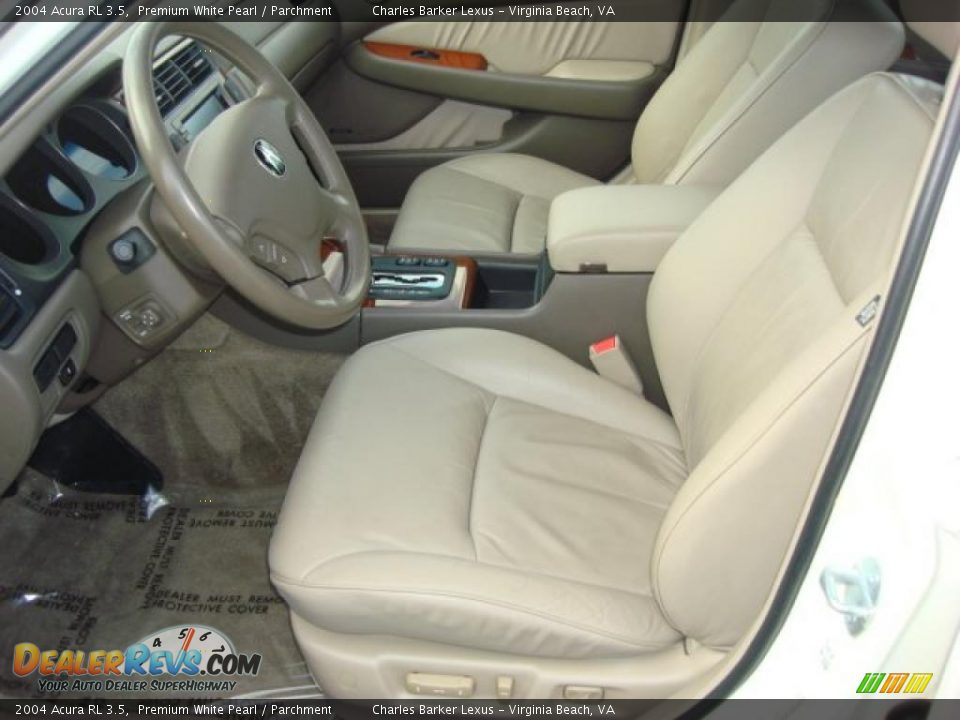 Parchment Interior - 2004 Acura RL 3.5 Photo #9