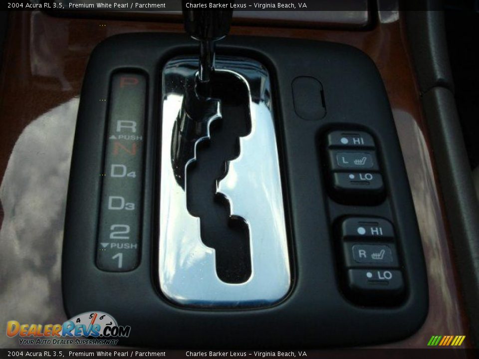 2004 Acura RL 3.5 Premium White Pearl / Parchment Photo #18