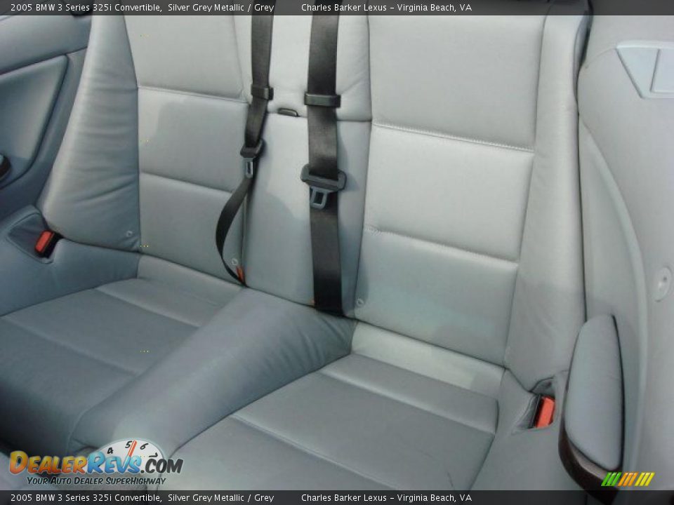 2005 BMW 3 Series 325i Convertible Silver Grey Metallic / Grey Photo #9