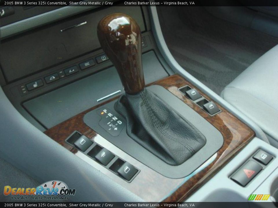 2005 BMW 3 Series 325i Convertible Silver Grey Metallic / Grey Photo #15