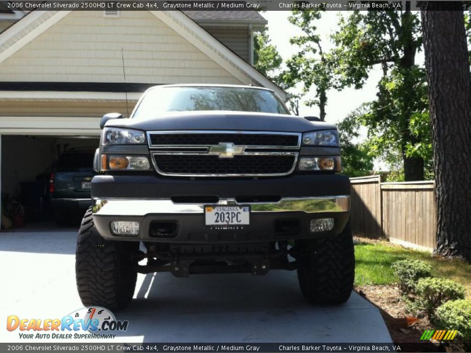 2006 Chevrolet Silverado 2500HD LT Crew Cab 4x4 Graystone Metallic / Medium Gray Photo #5