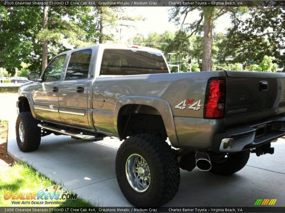 2006 Chevrolet Silverado 2500HD LT Crew Cab 4x4 Graystone Metallic / Medium Gray Photo #7