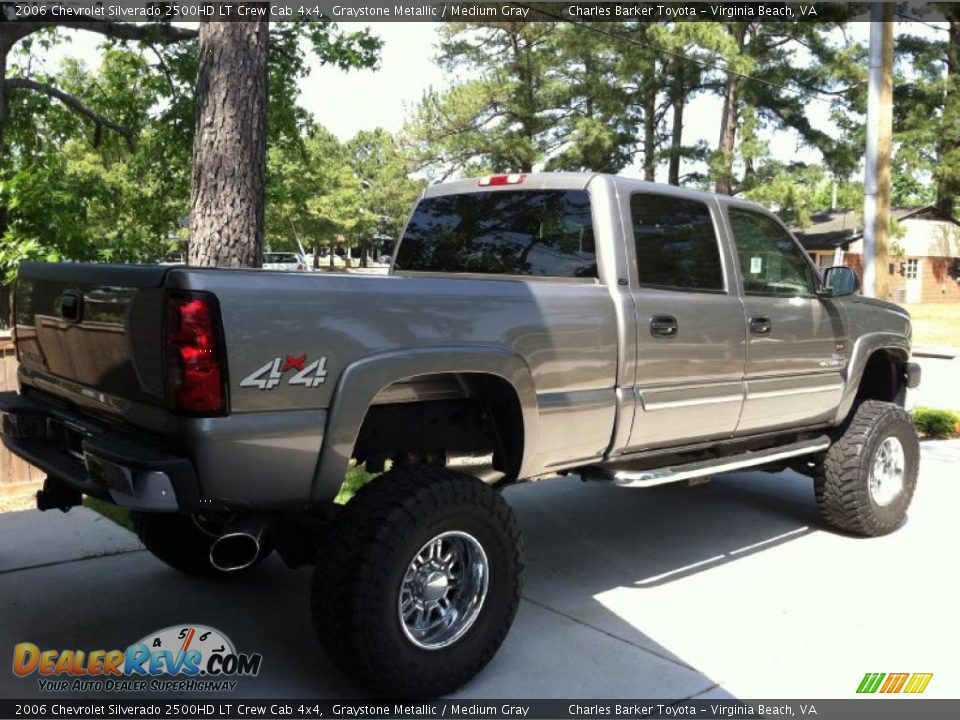 2006 Chevrolet Silverado 2500HD LT Crew Cab 4x4 Graystone Metallic / Medium Gray Photo #10