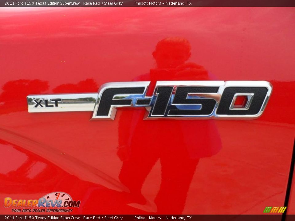 2011 Ford F150 Texas Edition SuperCrew Race Red / Steel Gray Photo #13