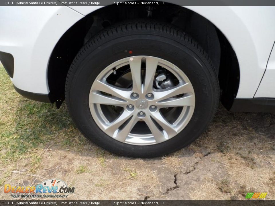 2011 Hyundai Santa Fe Limited Wheel Photo #11