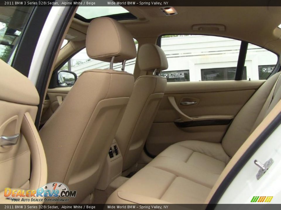 Beige Interior 2011 Bmw 3 Series 328i Sedan Photo 10