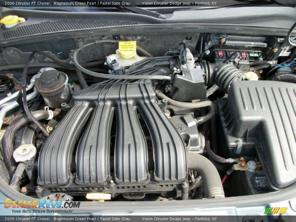 2006 Chrysler PT Cruiser Magnesium Green Pearl / Pastel Slate Gray Photo #12