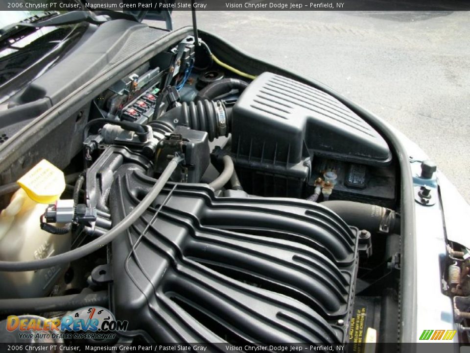2006 Chrysler PT Cruiser Magnesium Green Pearl / Pastel Slate Gray Photo #13
