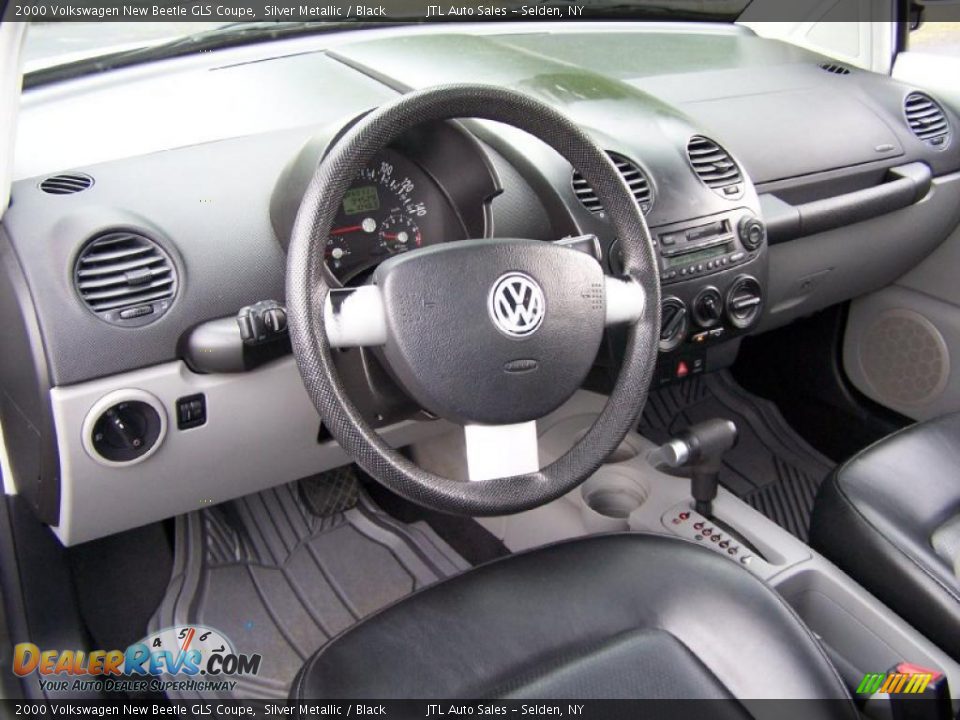 Black Interior 2000 Volkswagen New Beetle Gls Coupe Photo