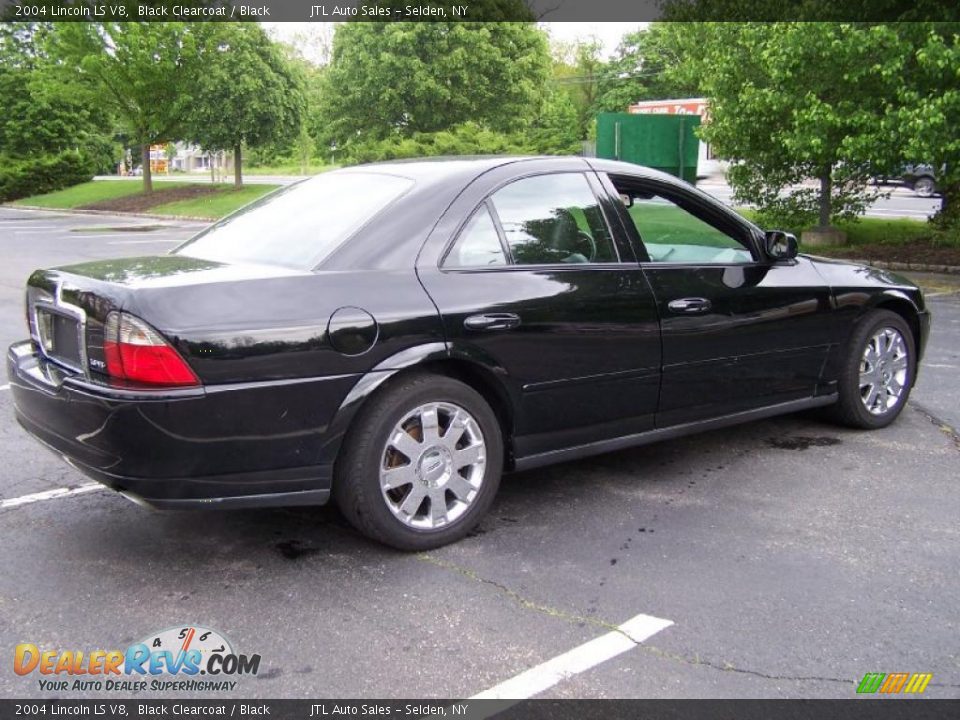 2004 Lincoln LS V8 Black Clearcoat / Black Photo #6