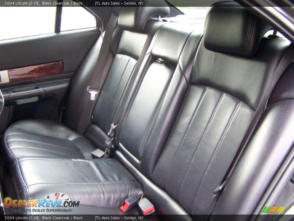 2004 Lincoln LS V8 Black Clearcoat / Black Photo #13