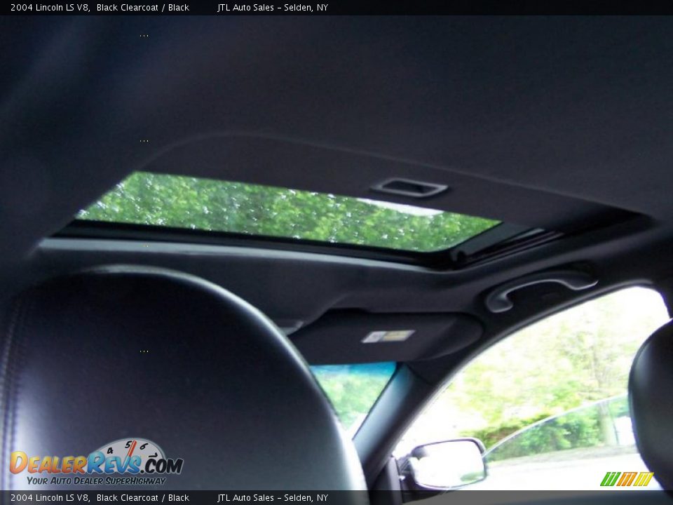 2004 Lincoln LS V8 Black Clearcoat / Black Photo #14