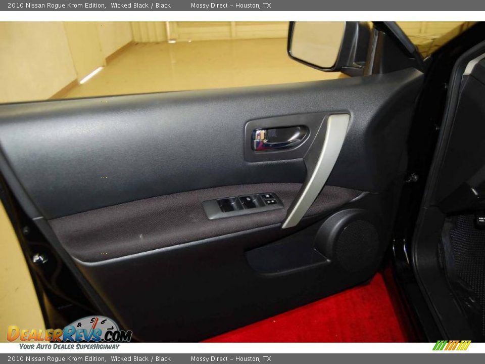 Door Panel of 2010 Nissan Rogue Krom Edition Photo #9