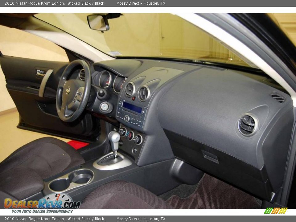 Dashboard of 2010 Nissan Rogue Krom Edition Photo #20
