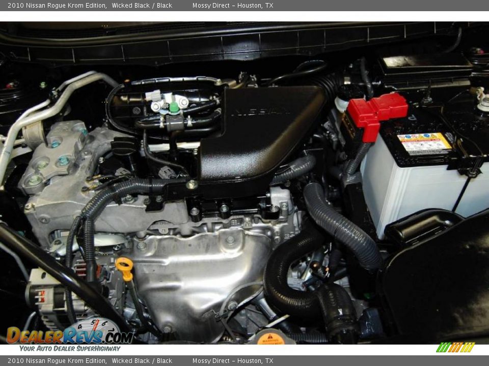 2010 Nissan Rogue Krom Edition 2.5 Liter DOHC 16-Valve CVTCS 4 Cylinder Engine Photo #25