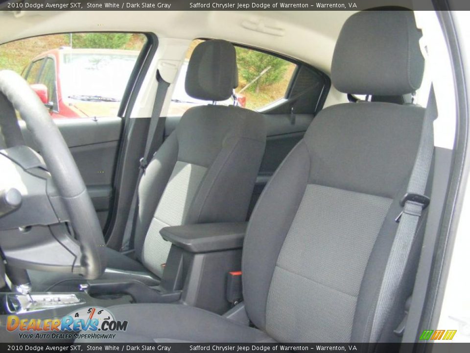 2010 Dodge Avenger SXT Stone White / Dark Slate Gray Photo #18