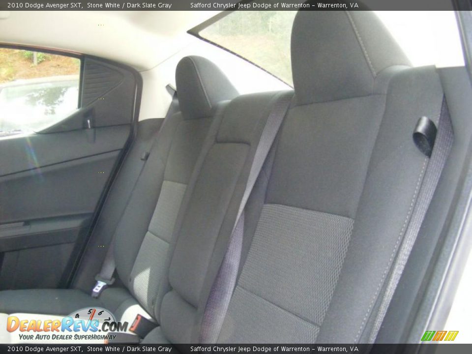 2010 Dodge Avenger SXT Stone White / Dark Slate Gray Photo #19